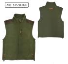 Gilet Pile c/ins in Alcantara Art. 515