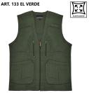 Gilet Caccia Cotone Elast . art 133 EL