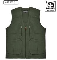 GILET IN COTONE ELASTICIZZATO art. 133EL